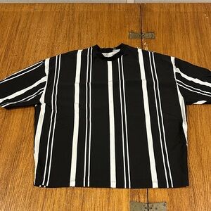 ASOS Men’s Cotton Black/White Short Sleeve